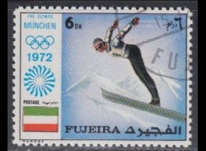 Fujeira Mi.Nr. 1066A Olympia 1972 München, Skispringen (6)