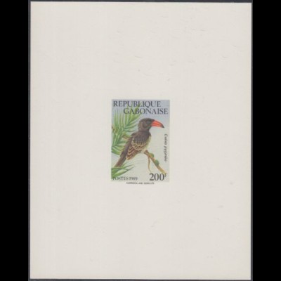 Gabun Mi.Nr. 1032V Vögel, Toko (200)