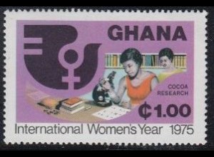 Ghana Mi.Nr. 608 Int. Jahr der Frau, Laborantinnen (1:00)