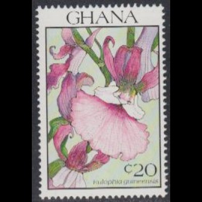 Ghana Mi.Nr. 1439 Orchideen, Eulophia guineensis (20)