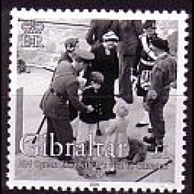 Gibraltar Mi.Nr. 1081 Königin Elisabeth II. in Gibraltar (1,00)