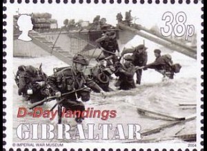 Gibraltar Mi.Nr. 1088 Anlandung von Soldaten (38)