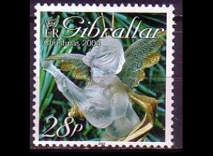 Gibraltar Mi.Nr. 1112 Weihnachten, Christbaumschmuck, Engel (28)