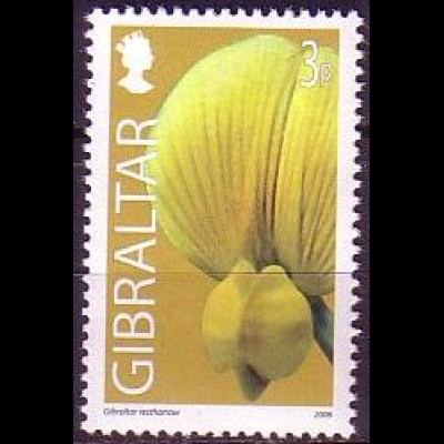 Gibraltar Mi.Nr. 1146 Wildblumen, Gelbe Hauhechel (3)