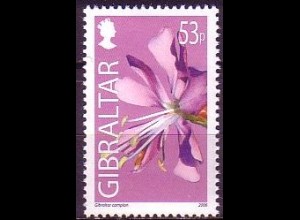 Gibraltar Mi.Nr. 1148 Wildblumen, Silene tomentotosa (53)