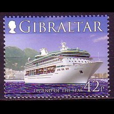 Gibraltar Mi.Nr. 1170 Kreuzfahrtschiff Legend of the Seas (42)