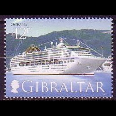 Gibraltar Mi.Nr. 1207 Kreuzfahrtschiff Oceana (42)