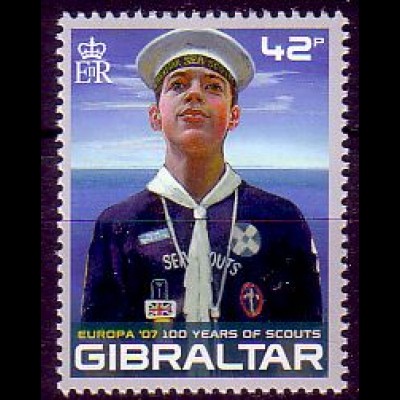 Gibraltar Mi.Nr. 1212 Europa 07, Pfadfinder um 1985 (42)