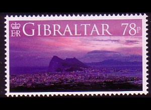 Gibraltar Mi.Nr. 1237 SEPAC, Landschaften, Felsen von Gibraltar (78)