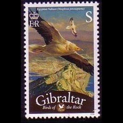 Gibraltar Mi.Nr. 1252 Freim. Vögel, Schmutzgeier (S)