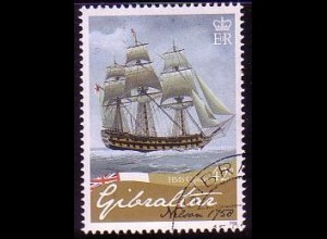 Gibraltar Mi.Nr. 1269 250. Geb. Lord Horatio Nelson, HMS Captain (42)