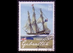 Gibraltar Mi.Nr. 1271 250. Geb. Lord Horatio Nelson, HMS Amphion (49)