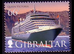 Gibraltar Mi.Nr. 1287 Kreuzfahrtschiff Queen Victoria (66)