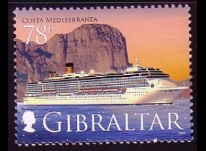 Gibraltar Mi.Nr. 1288 Kreuzfahrtschiff Costa Mediterranea (78)