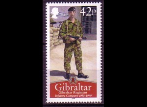 Gibraltar Mi.Nr. 1297 Königl. Streitkräfte, Schütze Infanterie-Kompanie (42)