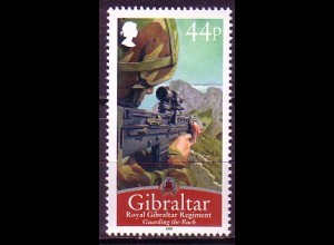 Gibraltar Mi.Nr. 1299 Königl. Streitkräfte, Wachsoldaten Felsen Gibraltar (44)