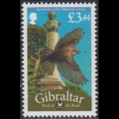 Gibraltar Mi.Nr. 1483 Freim. Vögel, Grauschnäpper (3,44)