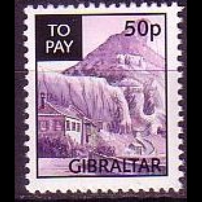Gibraltar Porto Mi.Nr. 23 Alte Ansichten Gibraltars, Gouverneurshaus (50)