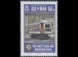 Insel Man Mi.Nr. 1865 140J.Eisenbahn, 120J.elektr.Straßenbahn auf Man (161)
