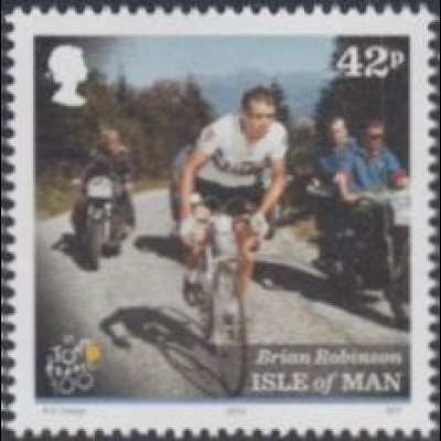 Insel Man Mi.Nr. 1868I Radrennen Tour de France, Robinson, Jz.2013 (42)