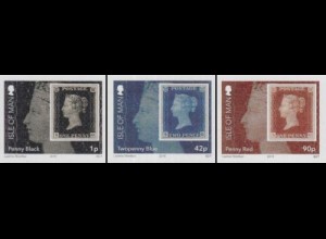 Insel Man Mi.Nr. 2010-12B 175J.Briefmarken, 175J.E-Stanley Gibbons (3 Werte)