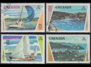 Grenada Mi.Nr. 512-15 Int.Jachtzentrum St. George's (4 Werte)