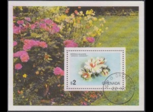 Grenada Mi.Nr. Block 40 Blüten, Laubkaktus