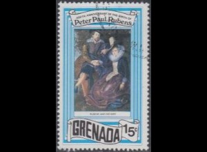 Grenada Mi.Nr. 897 400.Geb. Peter Paul Rubens, Rubens mit Frau (15)