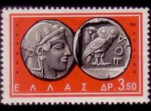 Griechenland Mi.Nr. 812 Altgriechische Münzen (3,50)
