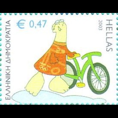 Griechenland Mi.Nr. 2174 Olympia 2004 (VI); Radcross (0,47)