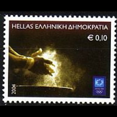 Griechenland Mi.Nr. 2215 Olympia 2004 (XII); Kunstturnen (0,10)