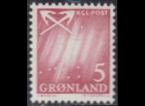 Grönland Mi.Nr. 48 Freim. Nordlicht, Sternbilder Gr.Wagen+Polarstern (5)