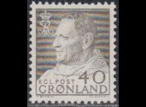 Grönland Mi.Nr. 55 Freim. König Frederik IX (40)