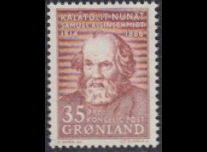 Grönland Mi.Nr. 64 150.Geb.Samuel Kleinschmidt, Sprachforscher (35)