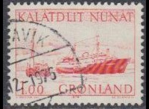 Grönland Mi.Nr. 99 Freim. Postbeförderung, Küstenschiff Kununguak (1.00)