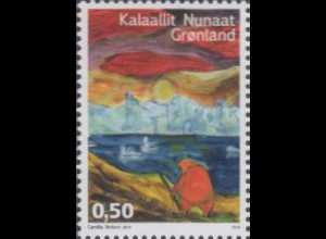 Grönland Mi.Nr. 687 Grönländische Lieder, Tarrilivissup seqerna qulaani (0,50)