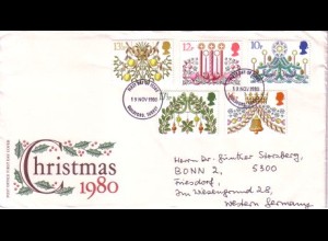 Großbritannien Mi.Nr. 856-60 Weihnachten (5 Werte)