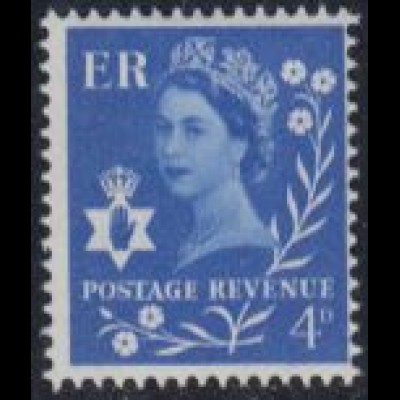 GB-Nordirland Mi.Nr. 4y Freim.Königin Elisabeth II (4)