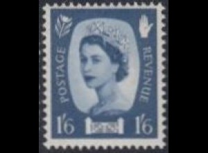 GB-Nordirland Mi.Nr. 6 Freim.Königin Elisabeth II (1'6)
