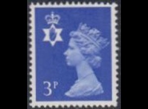 GB-Nordirland Mi.Nr. 13 Freim.Königin Elisabeth II (3)