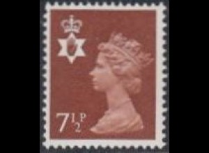 GB-Nordirland Mi.Nr. 17 Freim.Königin Elisabeth II (7 1/2)