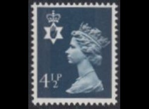 GB-Nordirland Mi.Nr. 19 Freim.Königin Elisabeth II (4 1/2)
