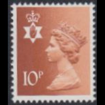 GB-Nordirland Mi.Nr. 22 Freim.Königin Elisabeth II (10)