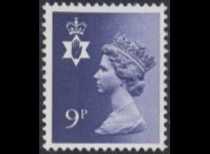 GB-Nordirland Mi.Nr. 25 Freim.Königin Elisabeth II (9)