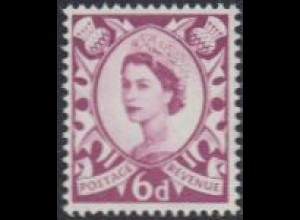 GB-Schottland Mi.Nr. 2x Freim.Königin Elisabeth II (6)