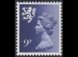 GB-Schottland Mi.Nr. 27 Freim.Königin Elisabeth II (9)