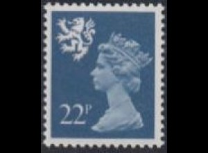 GB-Schottland Mi.Nr. 35 Freim.Königin Elisabeth II (22)
