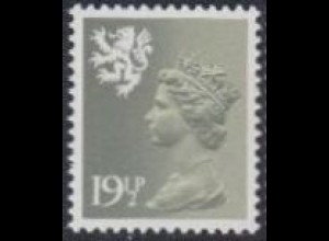 GB-Schottland Mi.Nr. 38A Freim.Königin Elisabeth II (19 1/2)