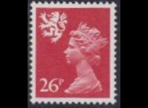 GB-Schottland Mi.Nr. 39A Freim.Königin Elisabeth II (26)