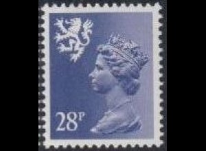 GB-Schottland Mi.Nr. 42A Freim.Königin Elisabeth II (28)